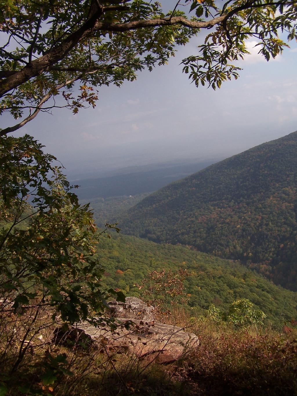 Photo: Towards the Valley