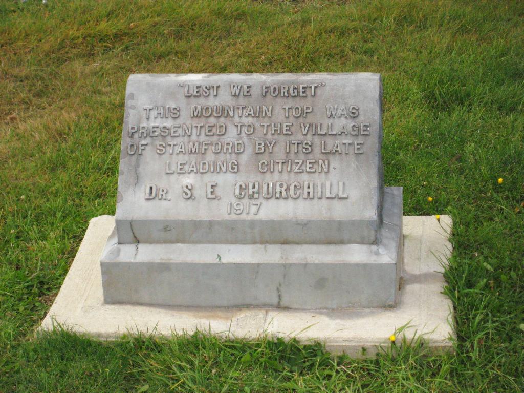 Photo: Churchill Monument