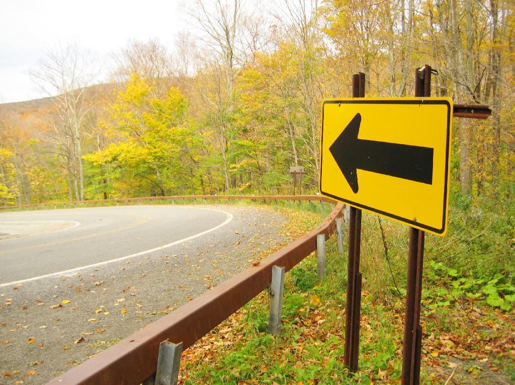 Photo: Turn on Slide Mountain Road