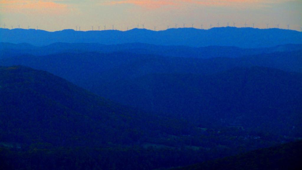 Photo: Wind on Backbone Mountain