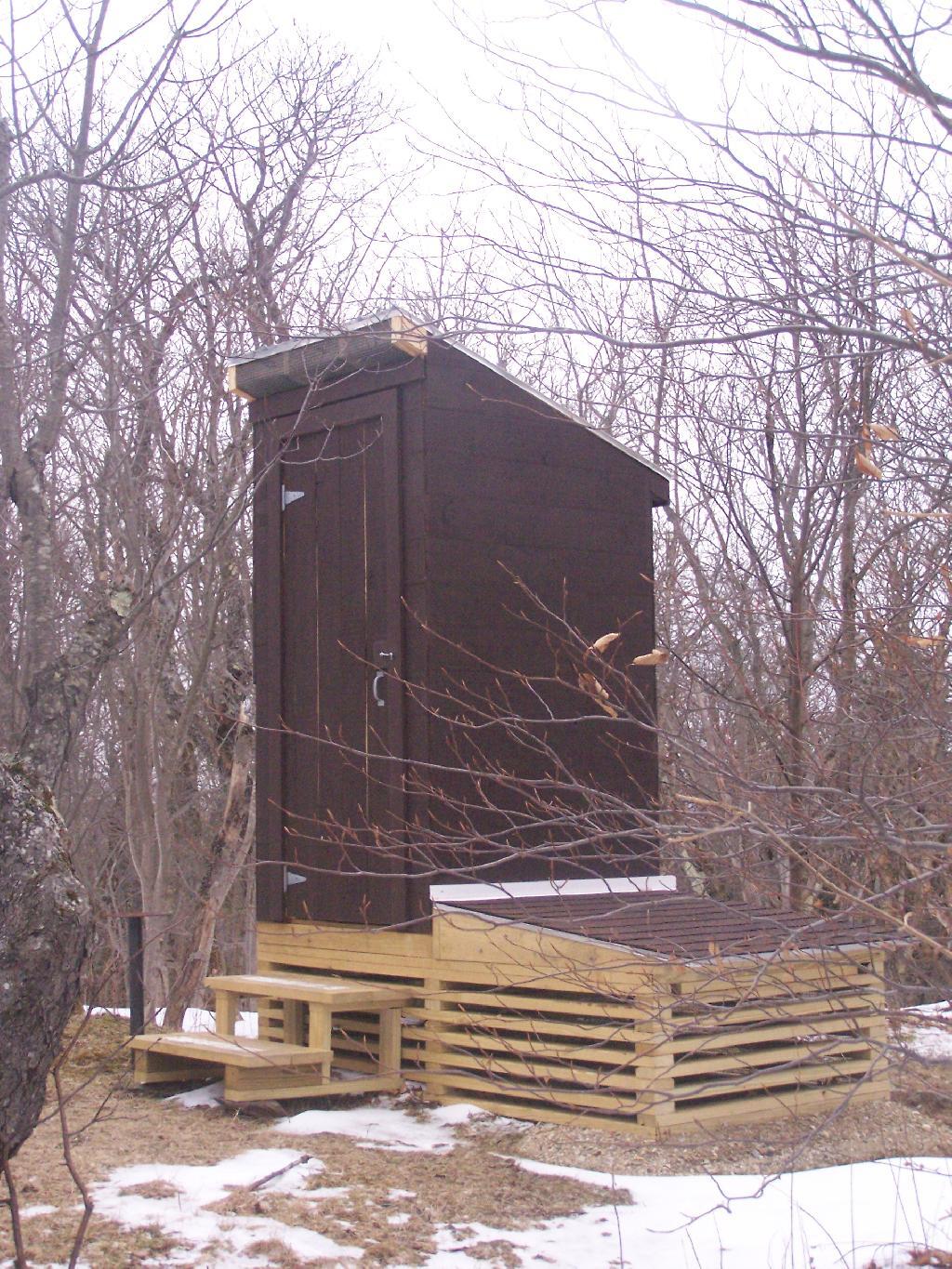 Photo: Stony Ledge Out-House