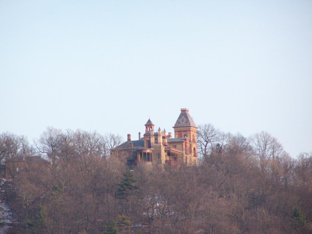 Photo: Olana from Rip Van Winkle Bridge