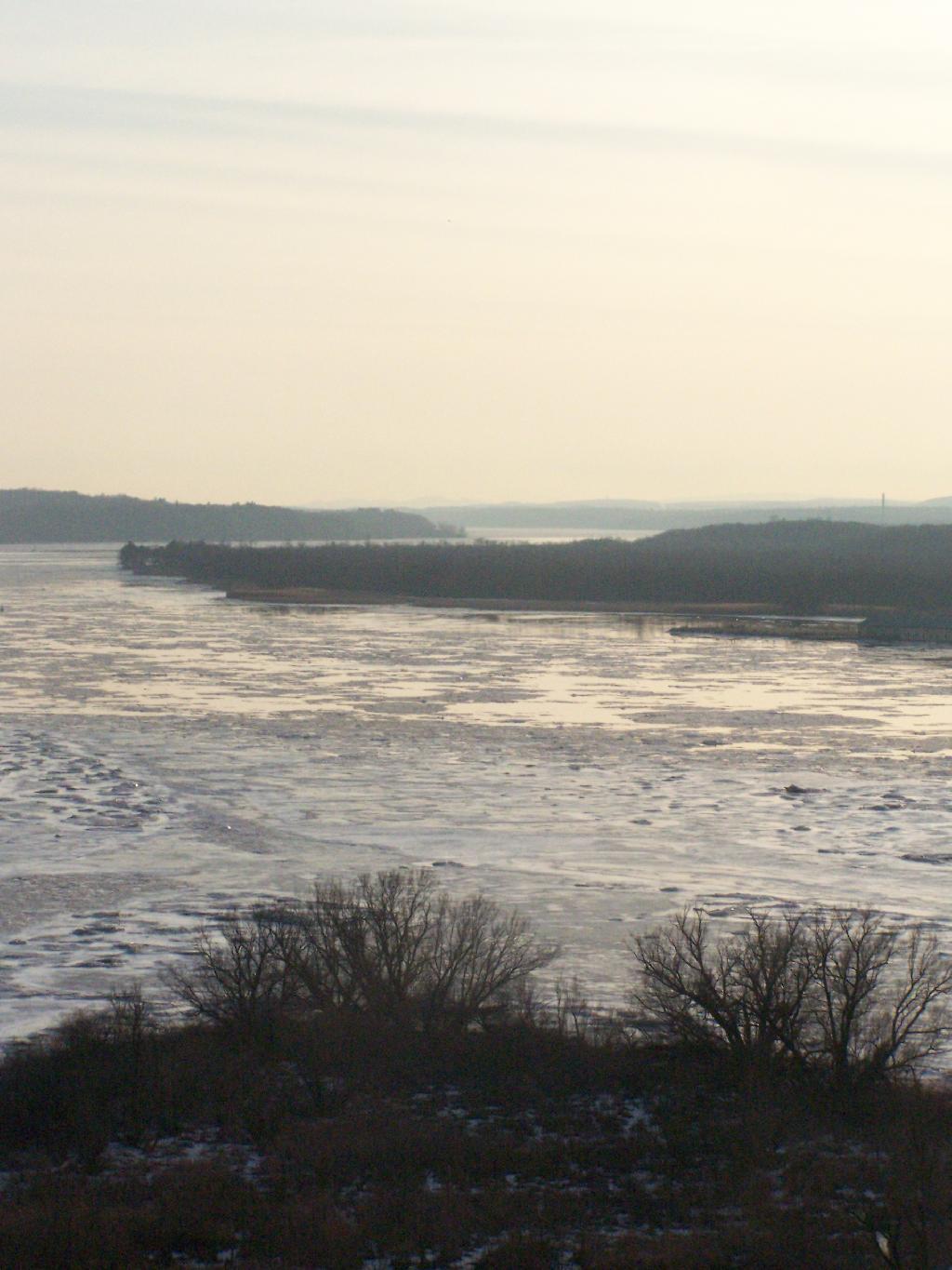 Photo: South on the River