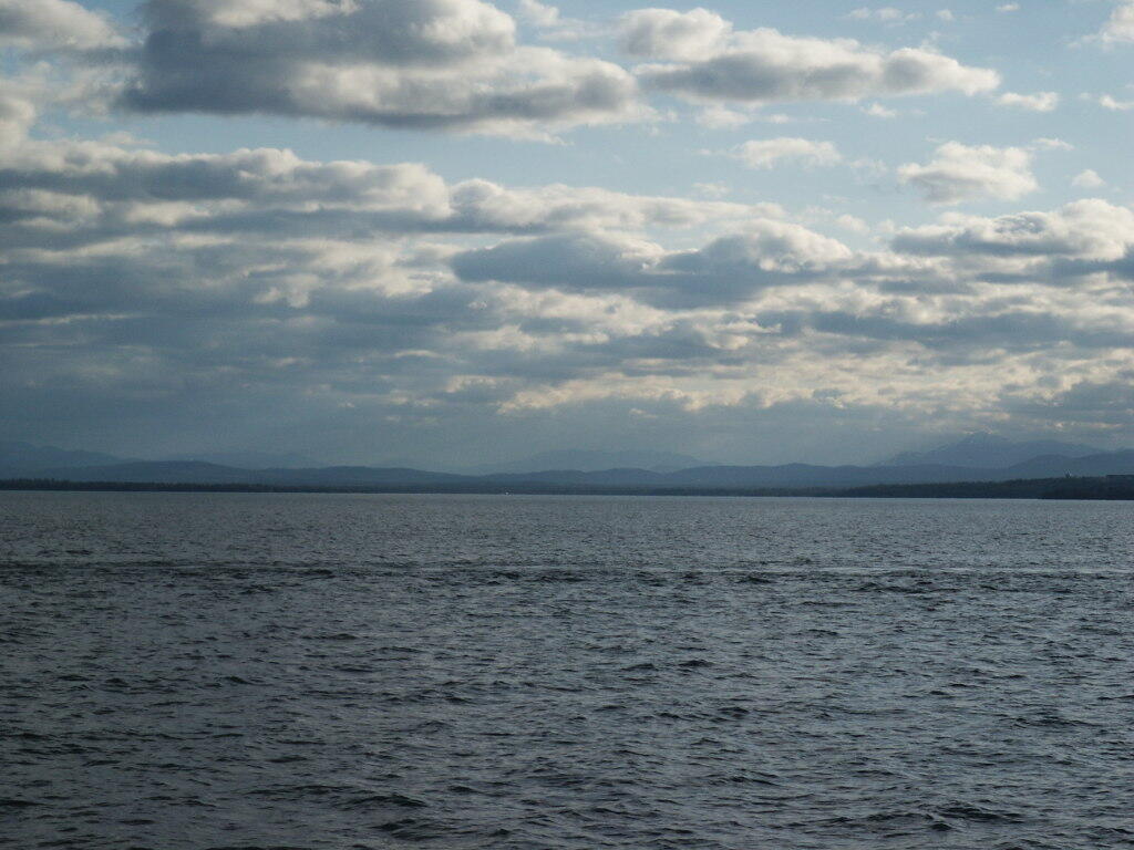 Photo: South on Lake Champlain