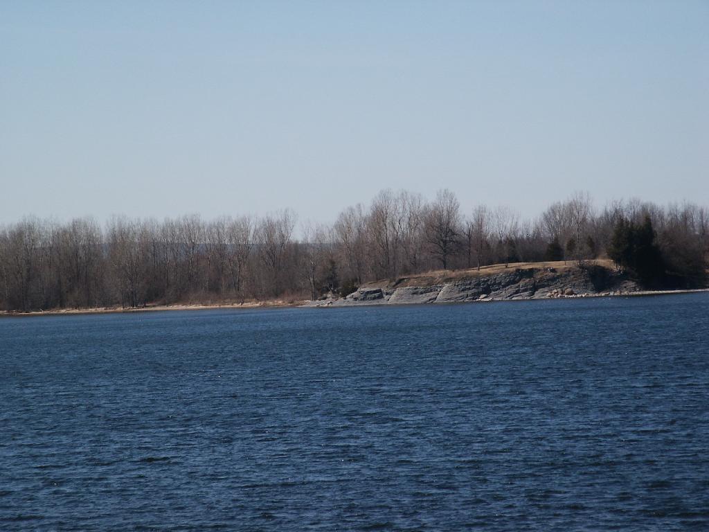 Photo: Rocks Jet Out Into Lake