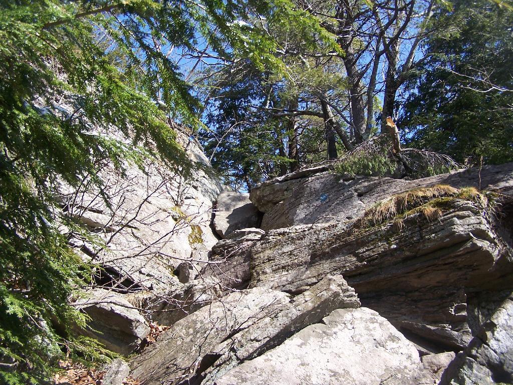 Photo: Short Steep Ascent to Artist's Rock