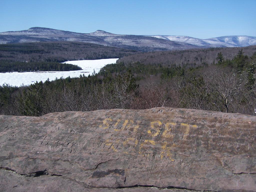 Photo: Sunset Rock Painted On