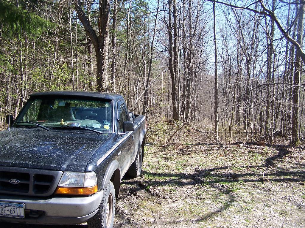 Photo: Parked Along Old Road