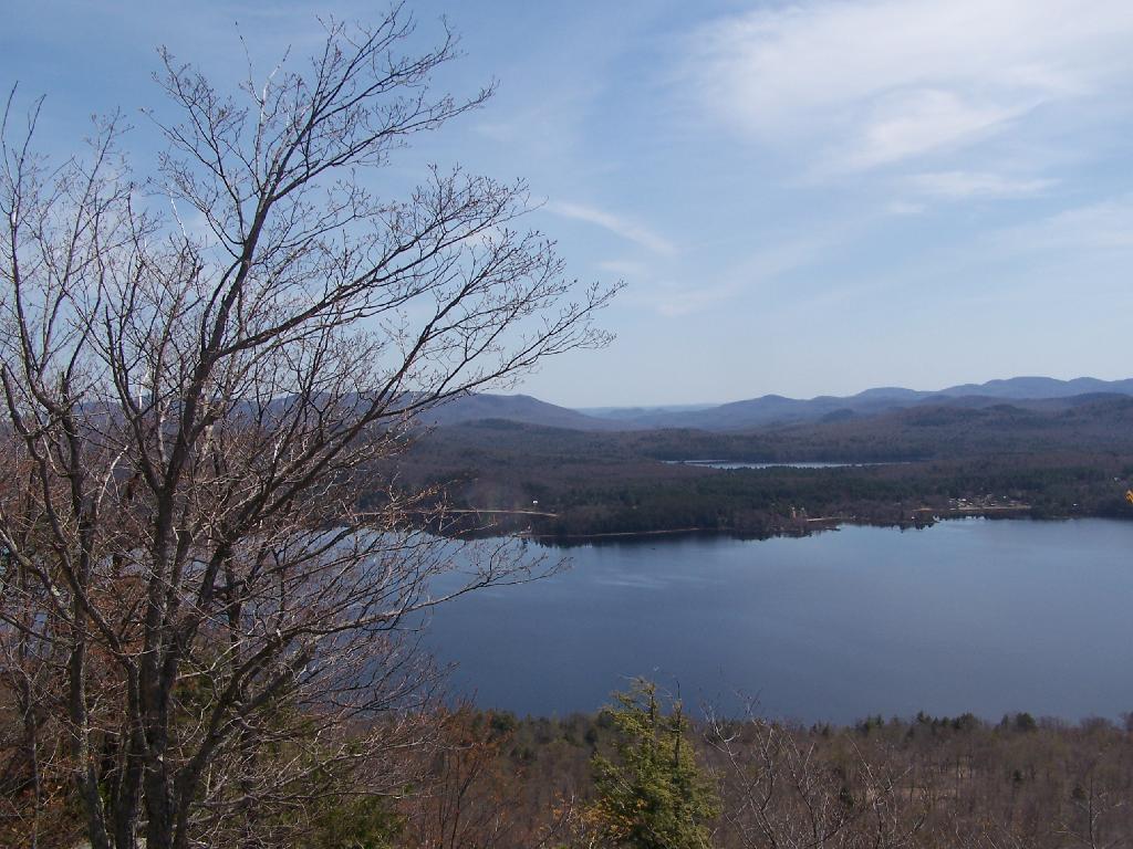 Photo: Looking Across Piseco Lake from Echo Ledge