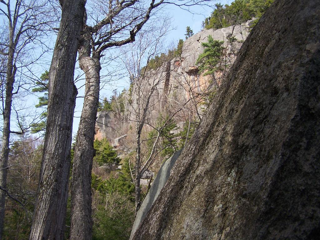 Photo: Descending Good Luck Mountain