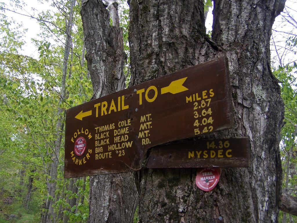 Photo: Sign to Mountain
