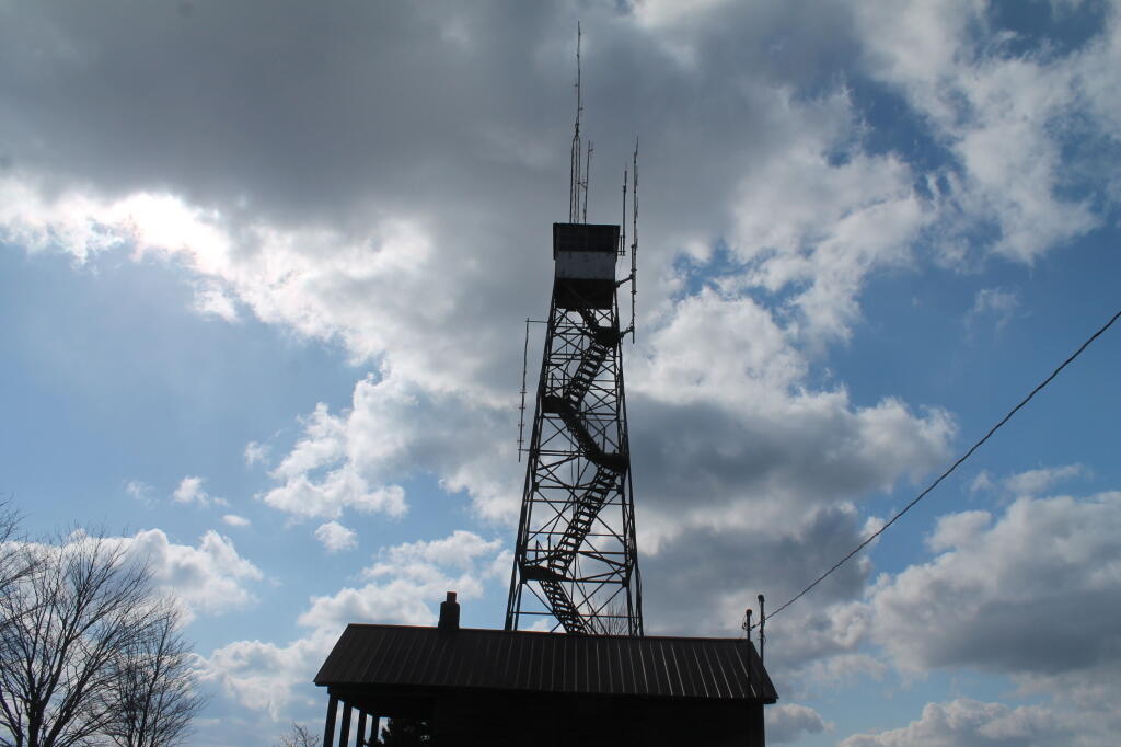 Photo: Fire Tower Up Close