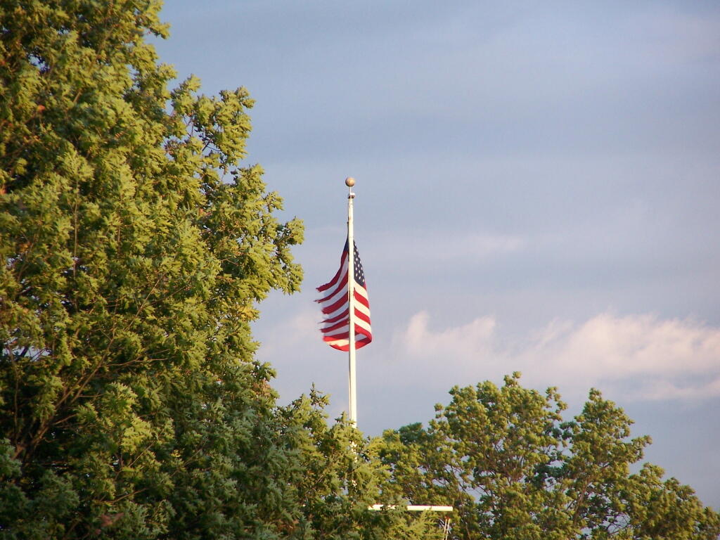 Photo: Flag in the Breeze