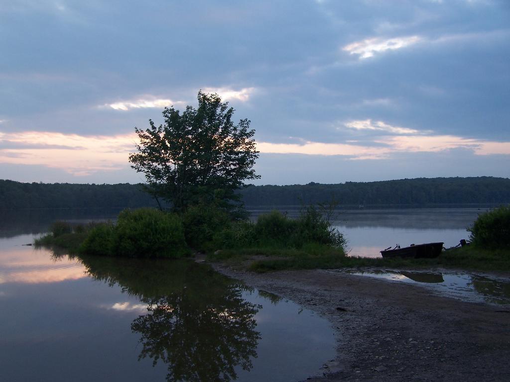 Photo: Balsam Pond in the Evening