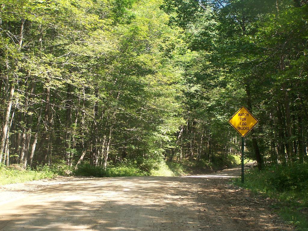 Photo: Watch for Log Trucks