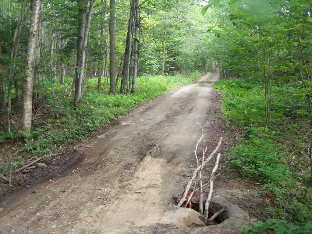 Photo: Washout on Old Military Road