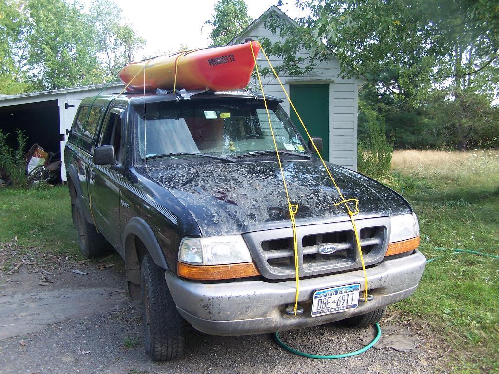 Photo: Kayak on Roof of My Ford Ranger