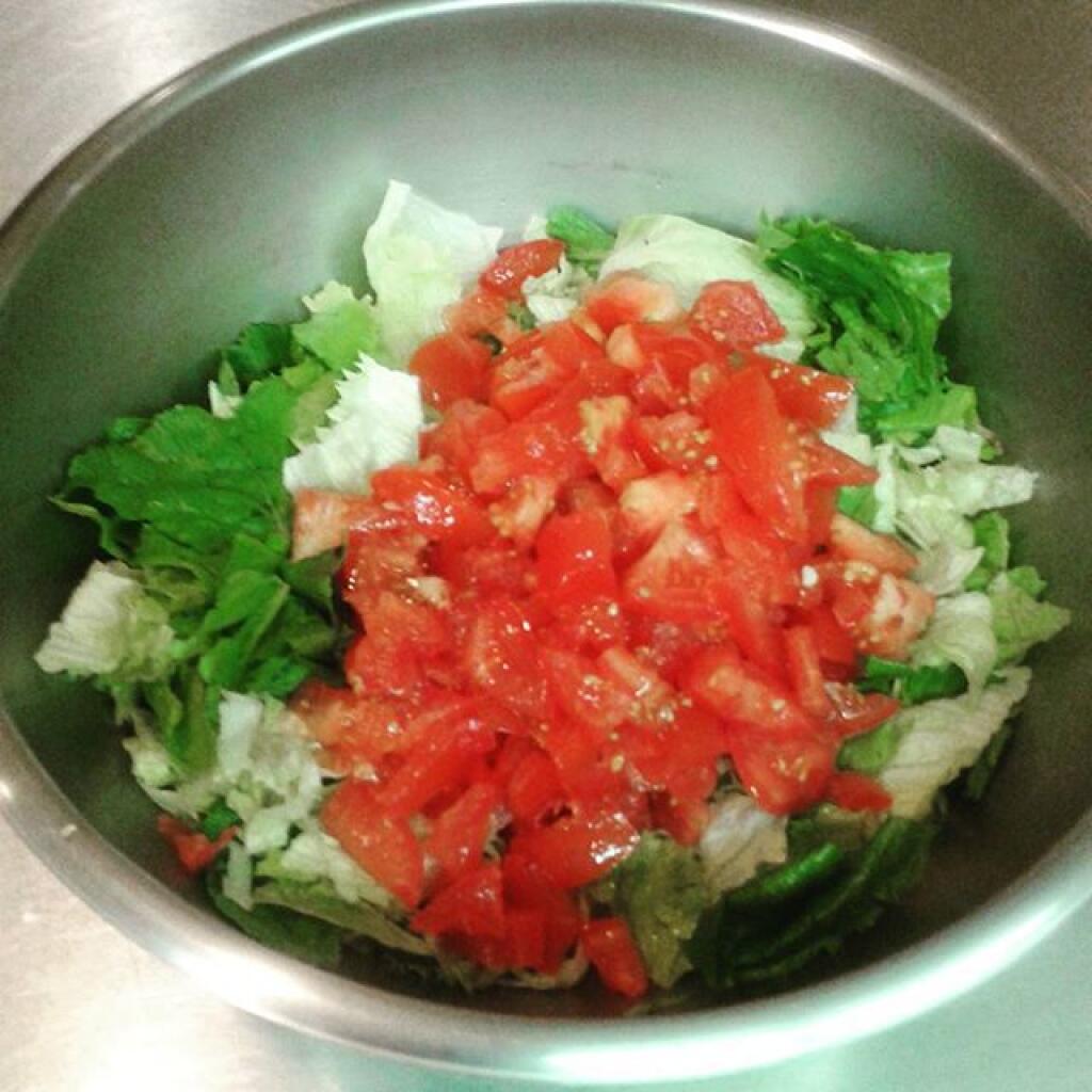 Photo: Salad for the Pine Bush Dinner