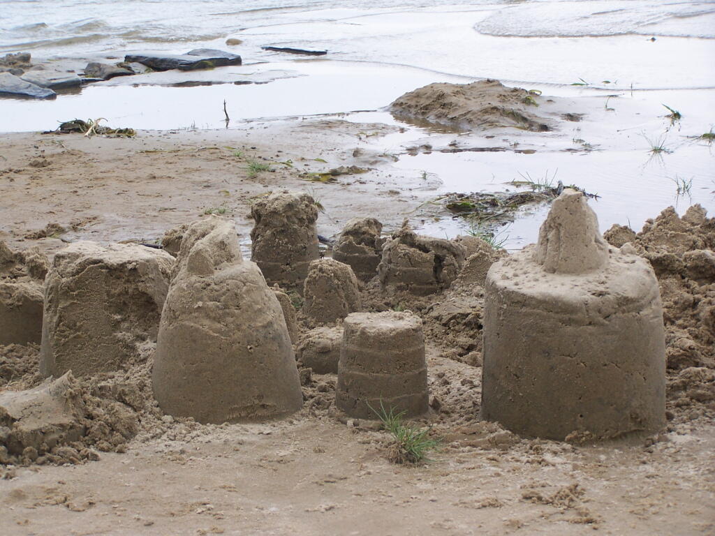 Photo: Sand Castles