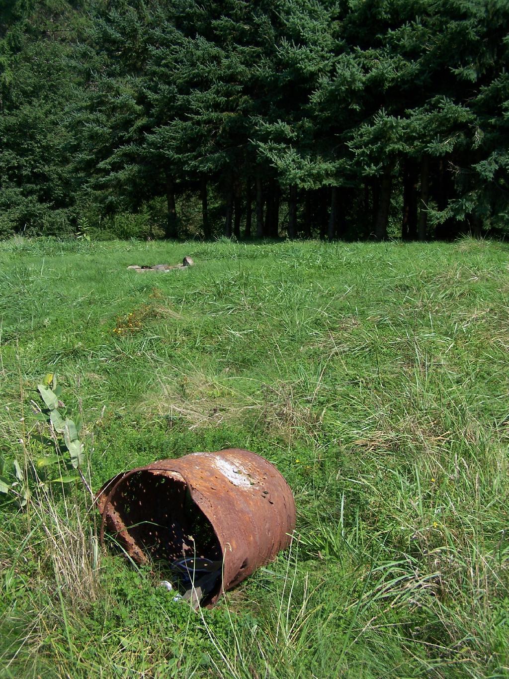 Photo: Old DEC Trash Barrel