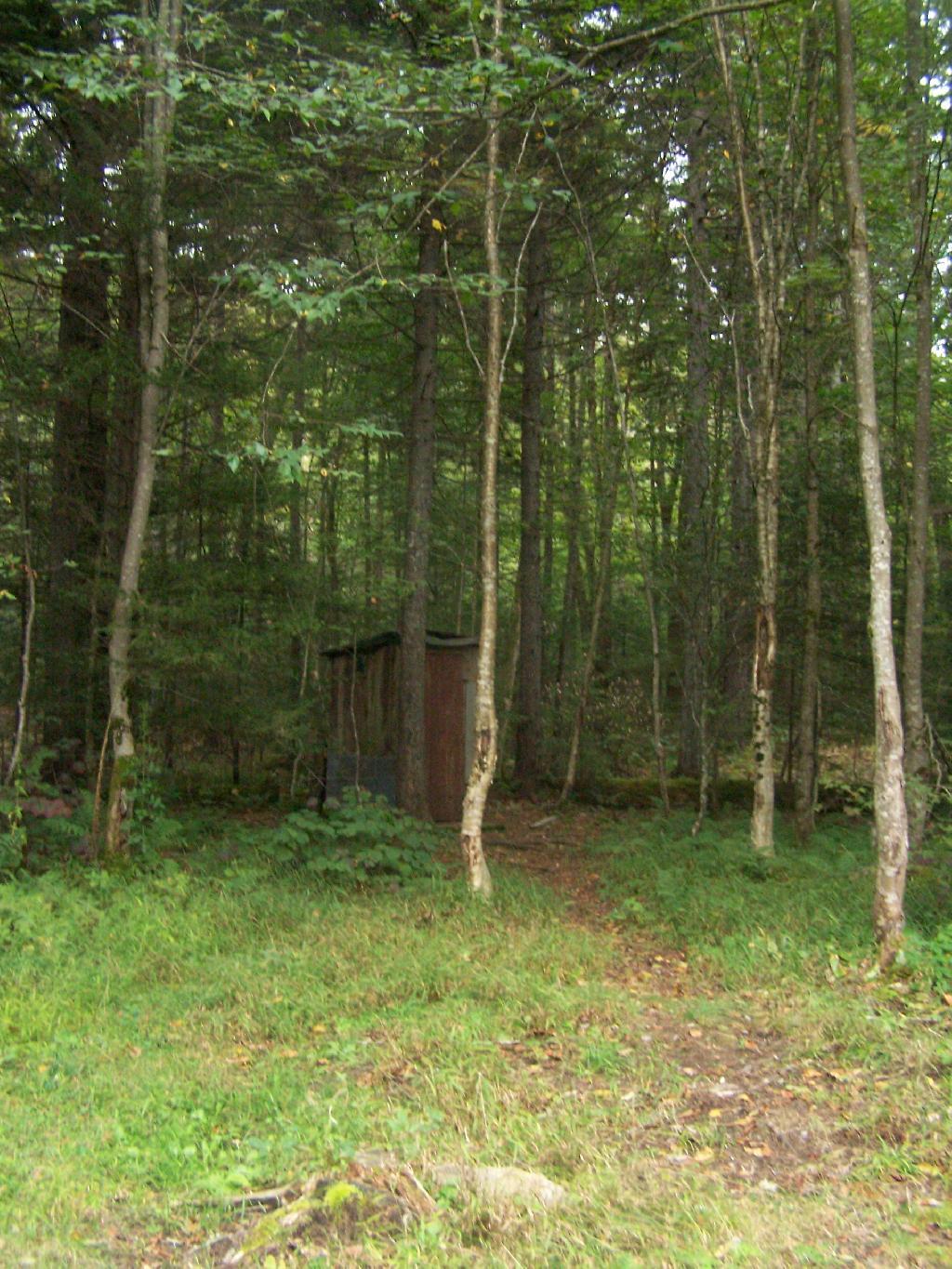 Photo: Rare Outhouse Along Campsite