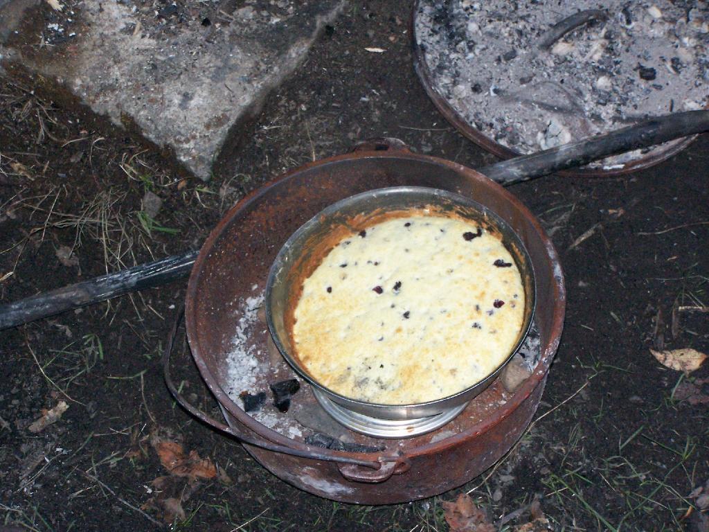 Photo: Blueberry Cake is Done