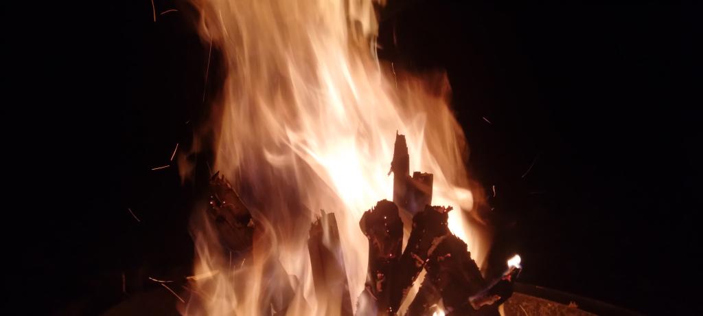 Photo: Warmth by the fire 🔥