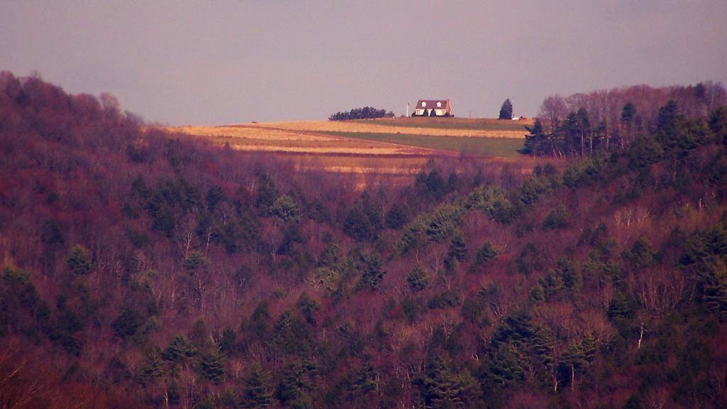 Photo: Farm on a Mountain