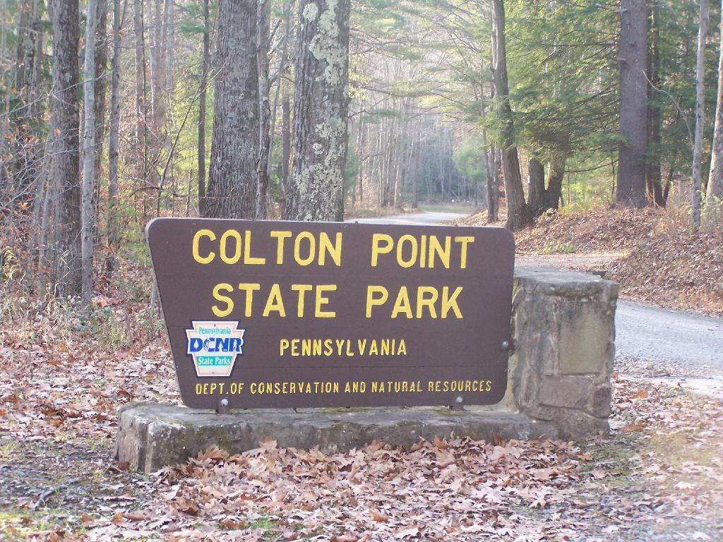 Photo: Colton Point State Park Sign