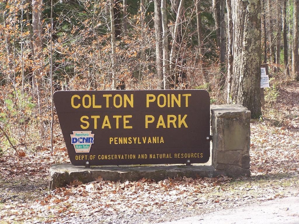 Photo: Colton Point State Park Sign