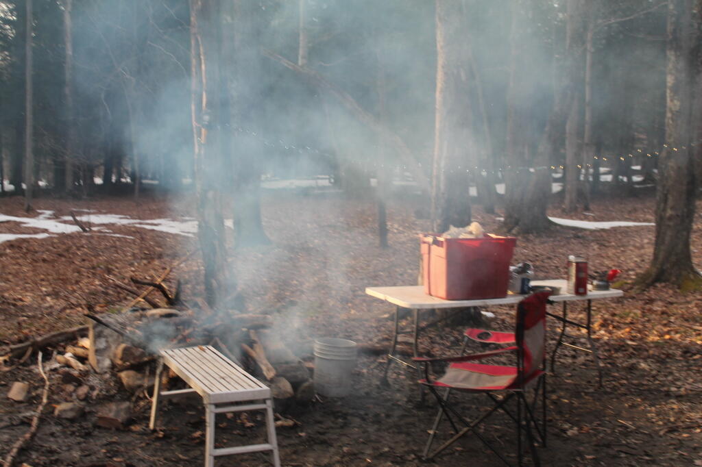Photo: Smokey Campfire
