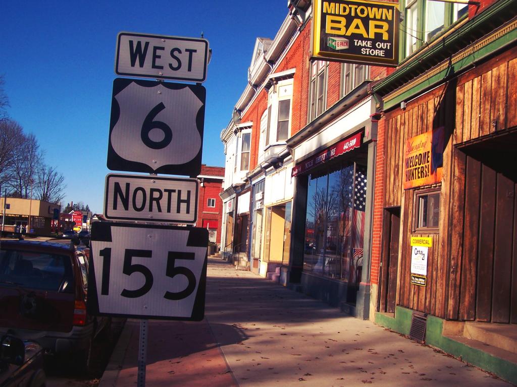 Photo: US 6 and PA 155