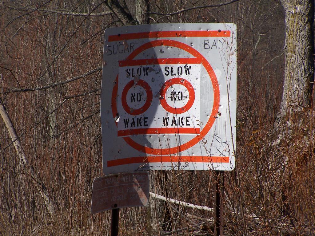 Photo: Slow No Wake