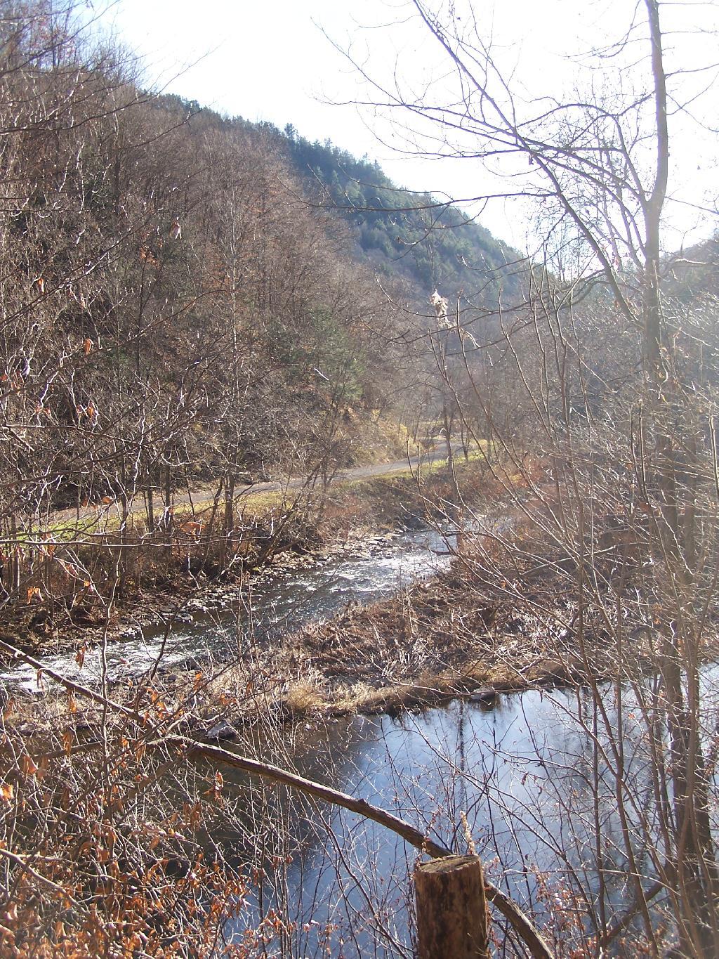 Photo: Looking East Towards Rail Trail