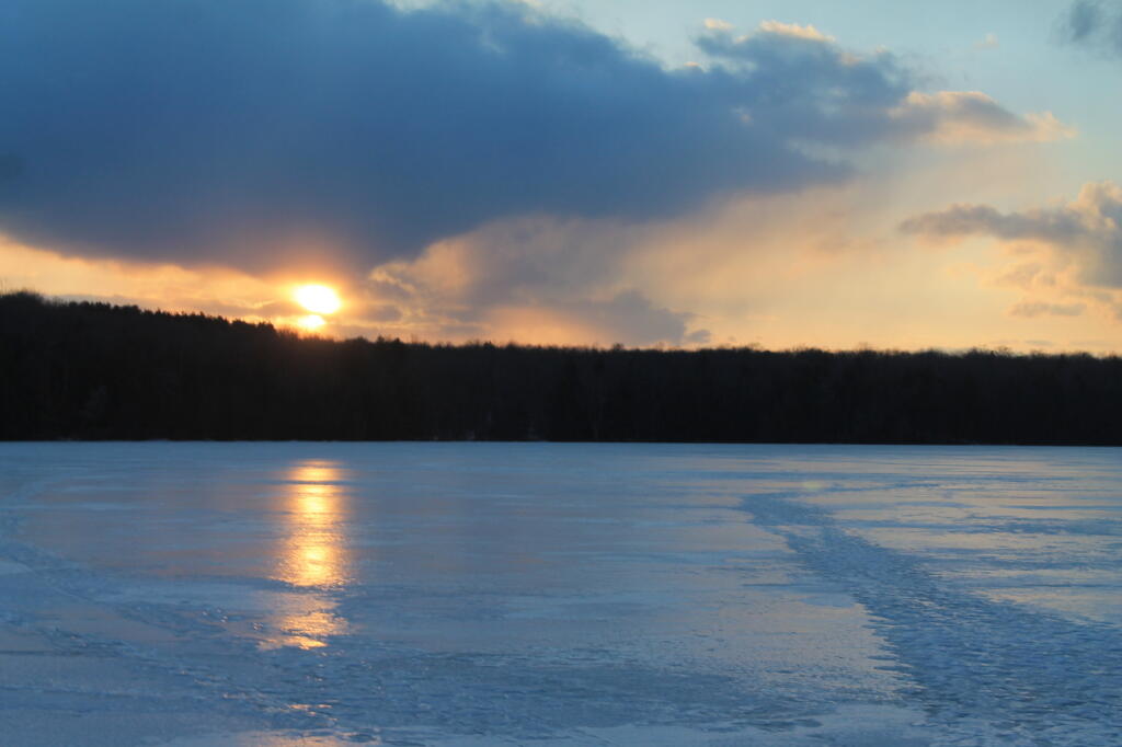 Photo: Reflection on the Ice
