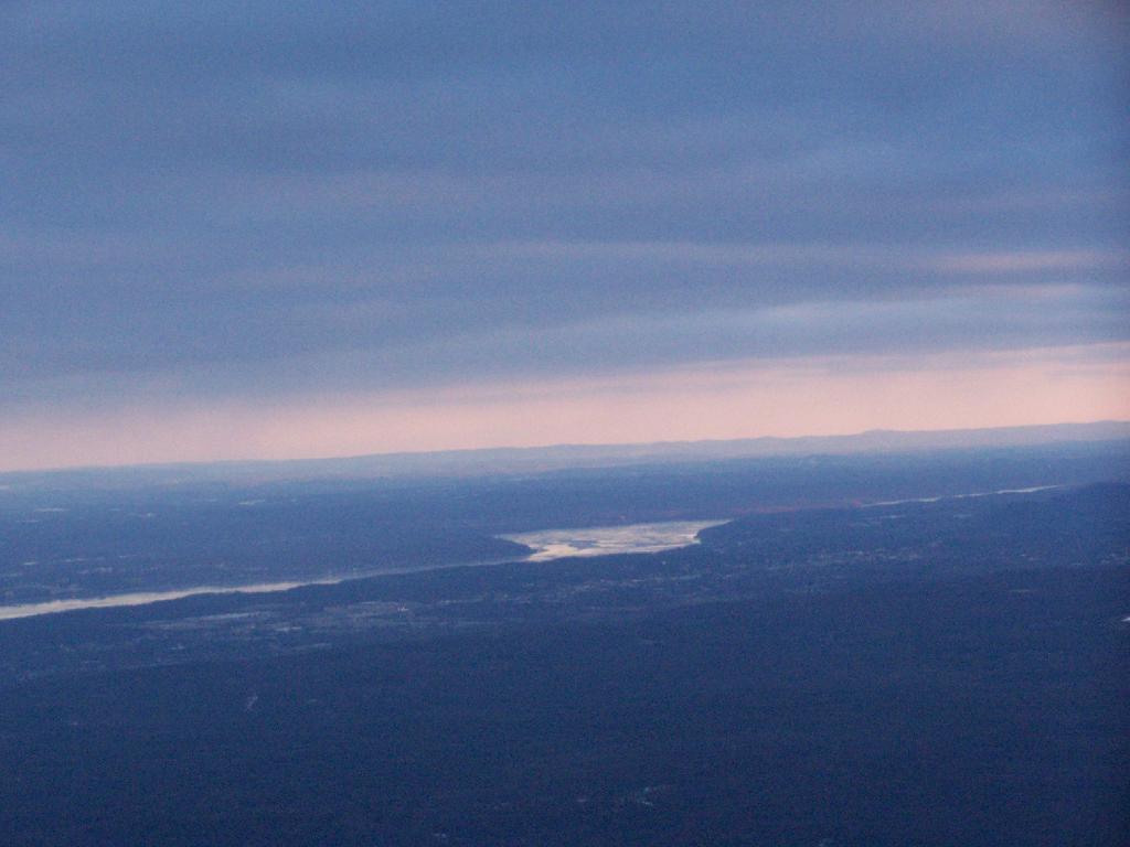 Photo: Hudson River As Sky Darkens