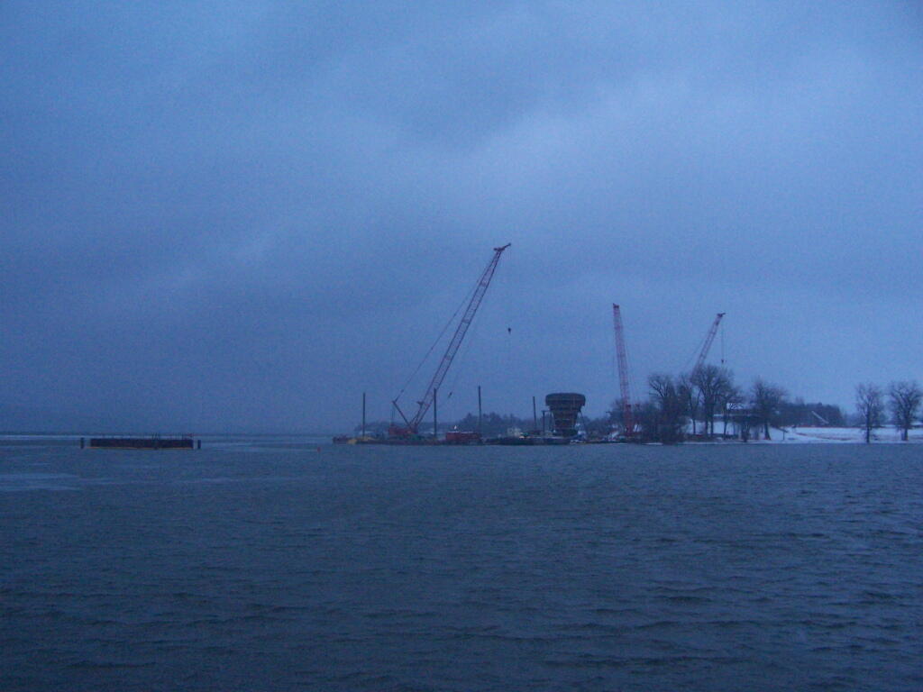 Photo: Completed Pier 6