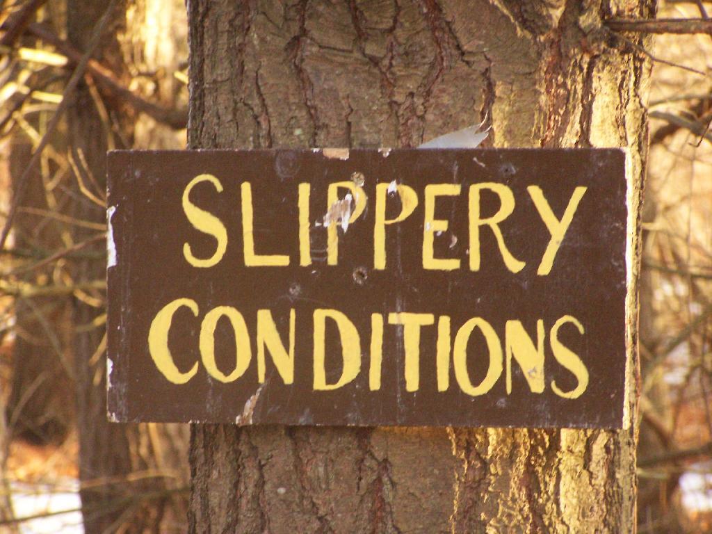Photo: Slippery Conditions