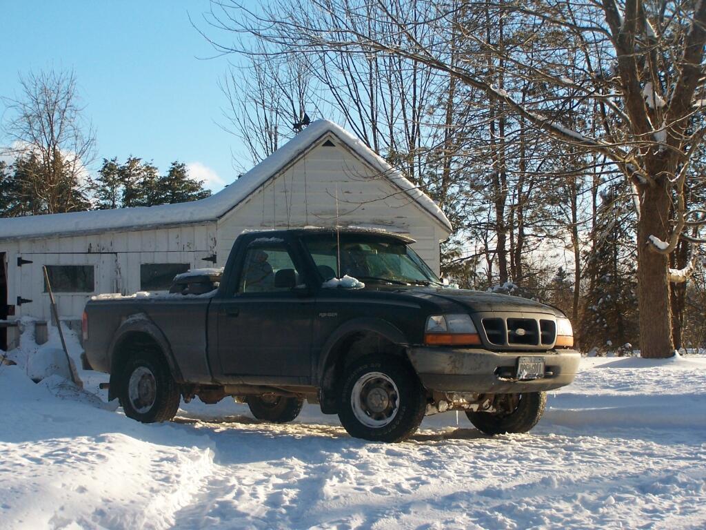Photo: A Very Cold Ford Ranger