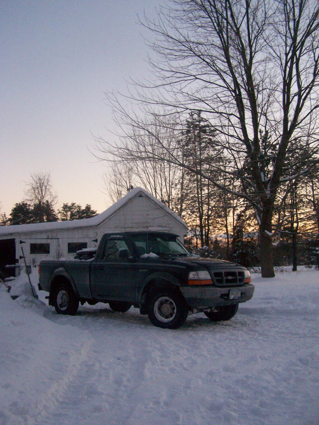 Photo: Ford Ranger in Setting Sun