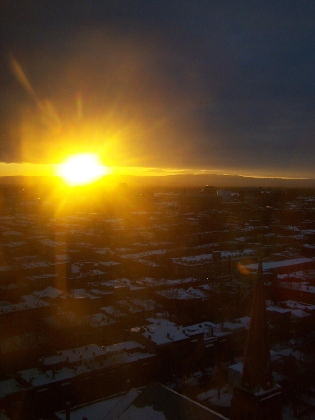 Photo: Sun Sets Over Heldebergs