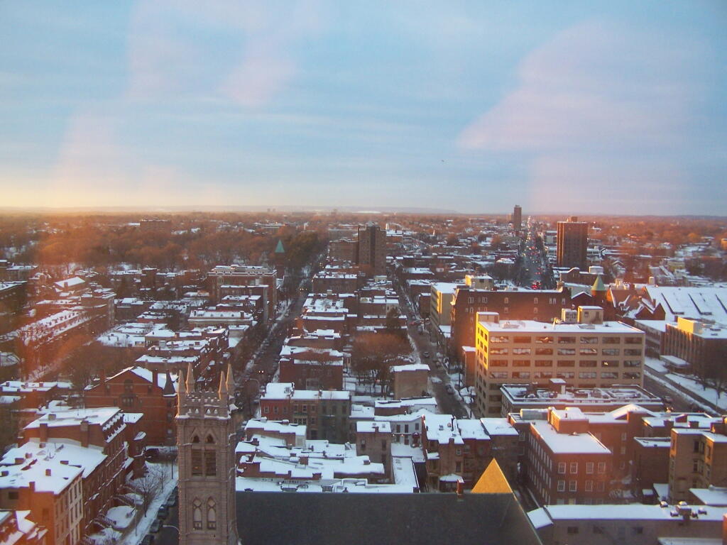 Photo: Evening Rays Over Center Square