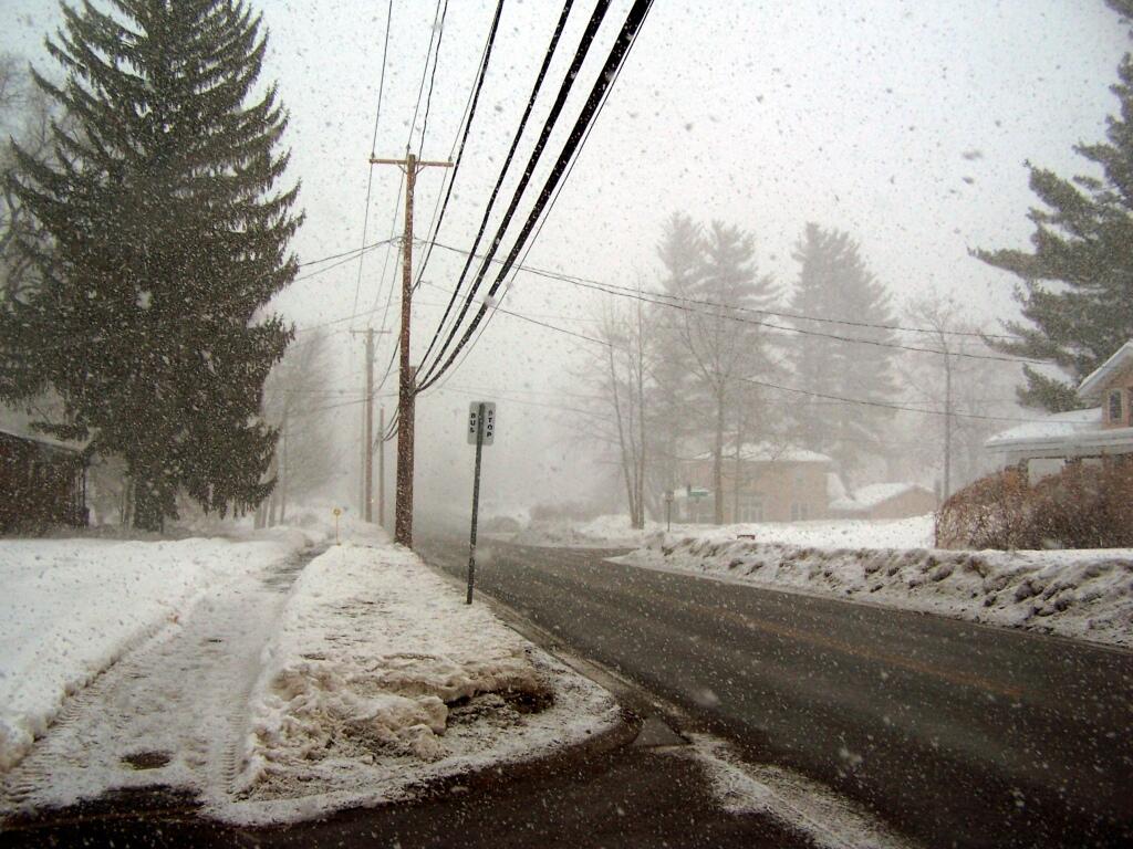 Photo: Almost a White Out