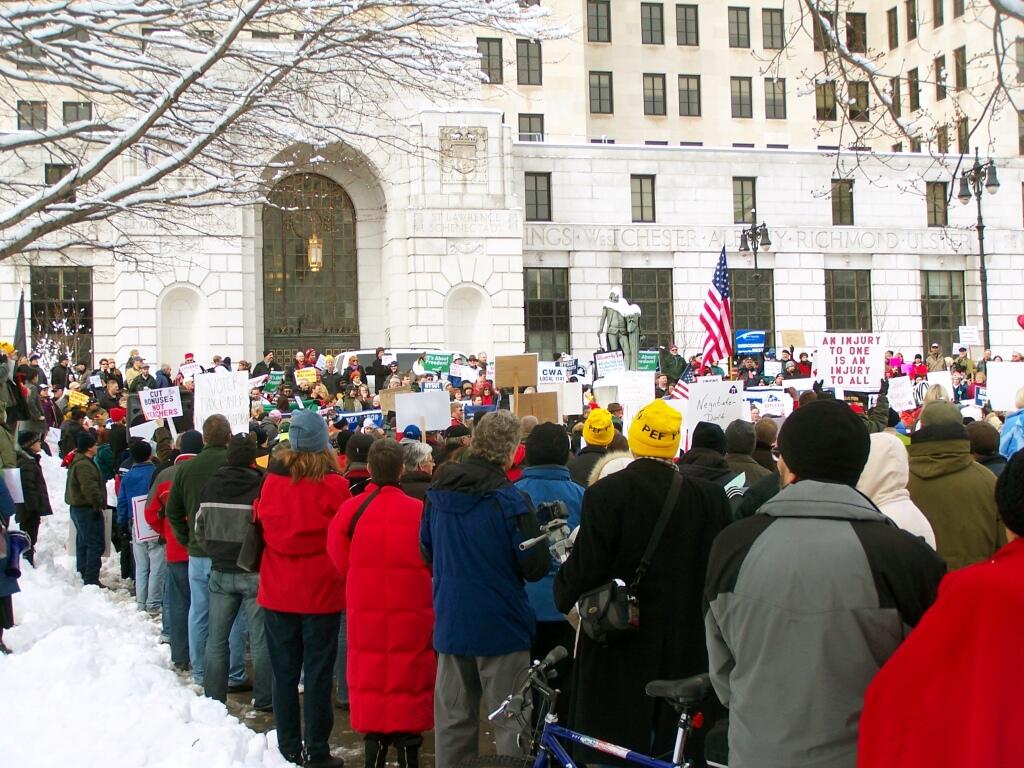 Photo: At the Rally