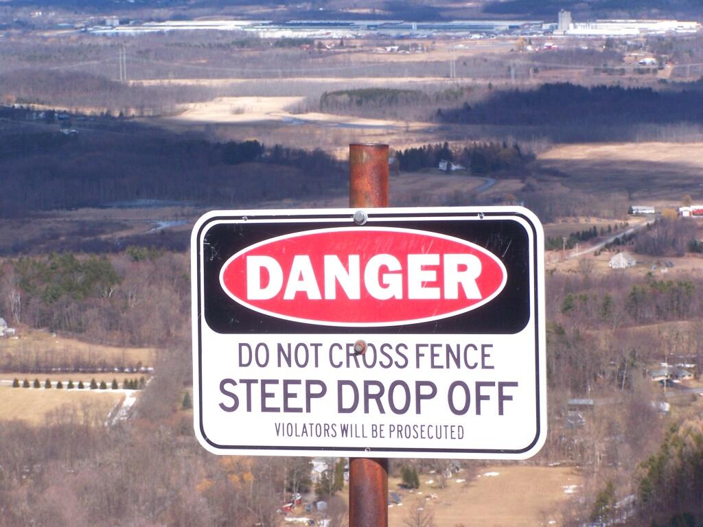 Photo: Danger Sign
