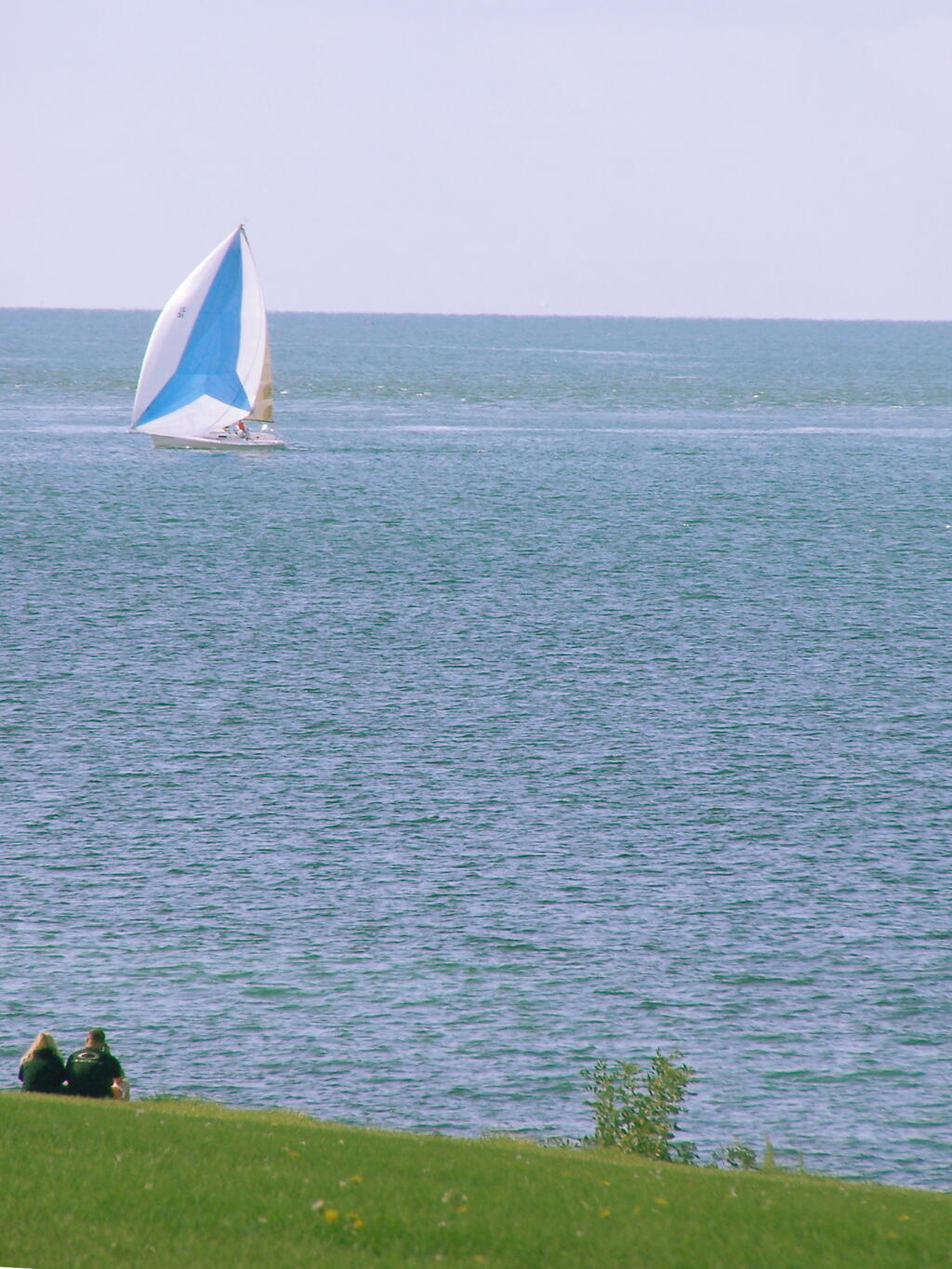 Photo: Looking At a Sailboat