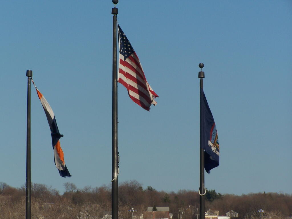 Photo: Well Worn Flags