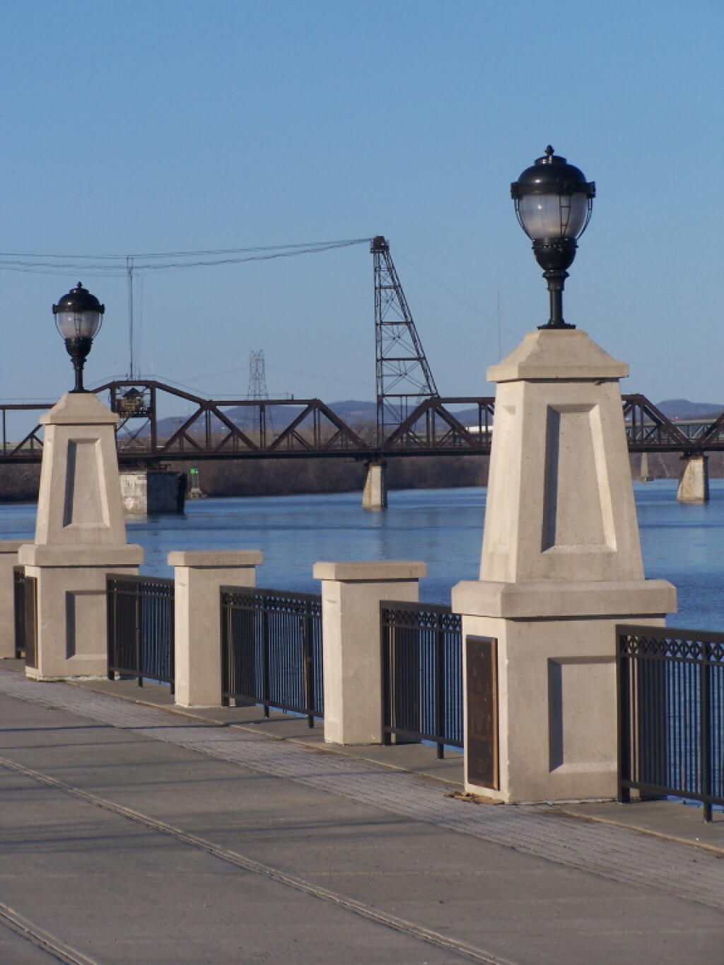 Photo: Walking Along the Hudson River