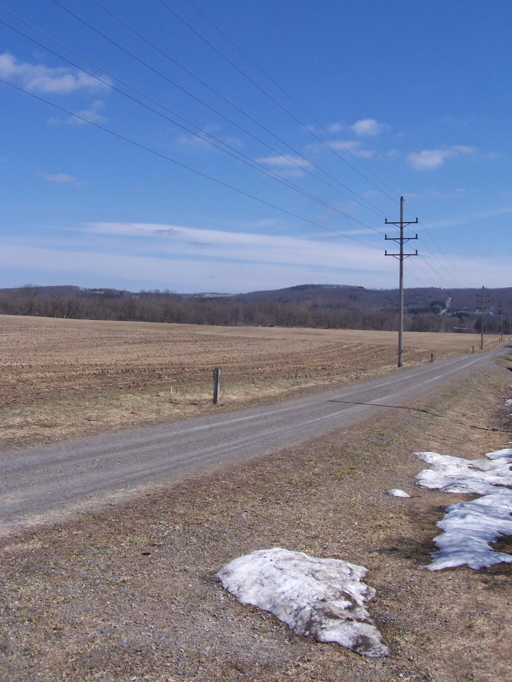 Photo: Dirt Road Along Farm Field