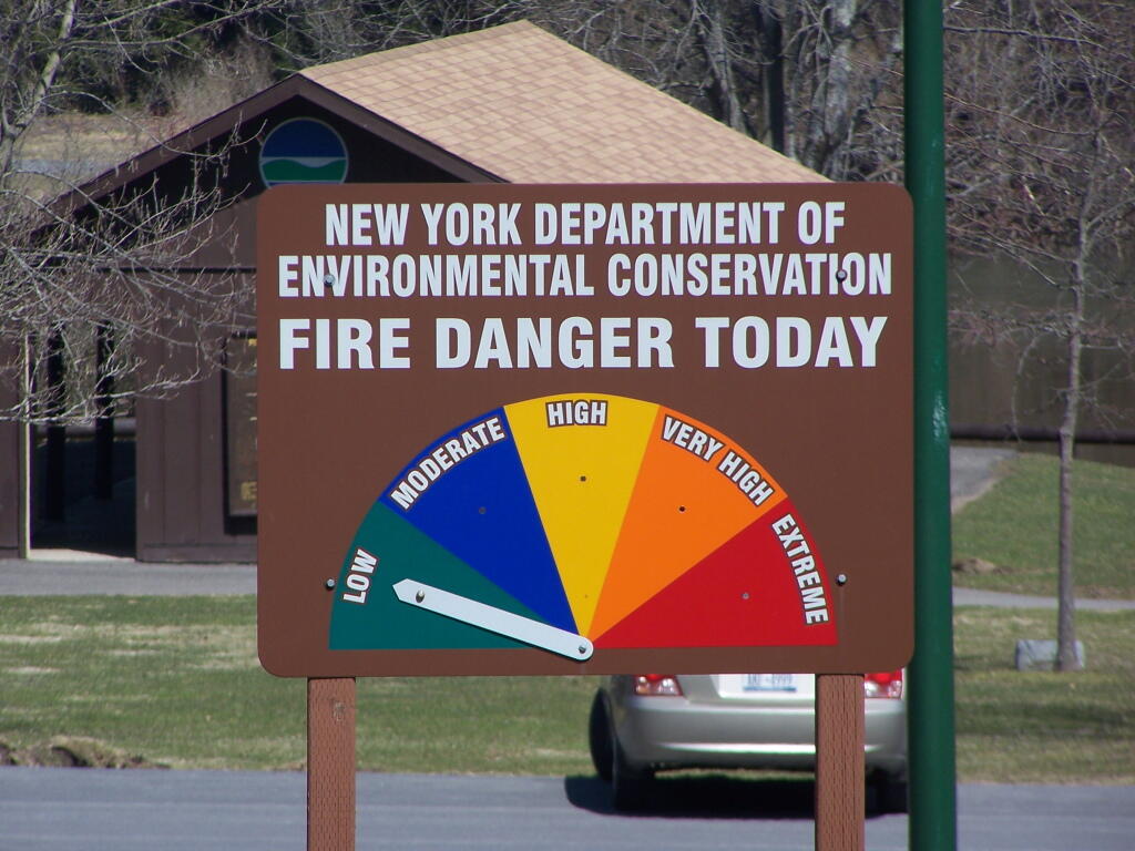 Photo: Fire Danger Today: Low